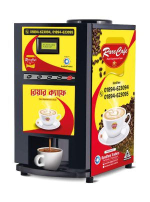 Rare Cafe 3 Lane Coffee Vending Machine